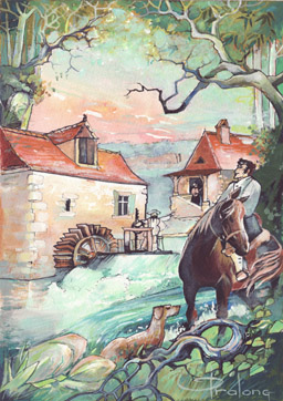 Lo Molin dau Frau, illustration de Francis Pralong