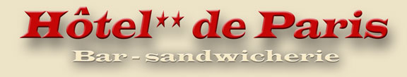 Hôtel de Paris - Bar - Sandwicherie