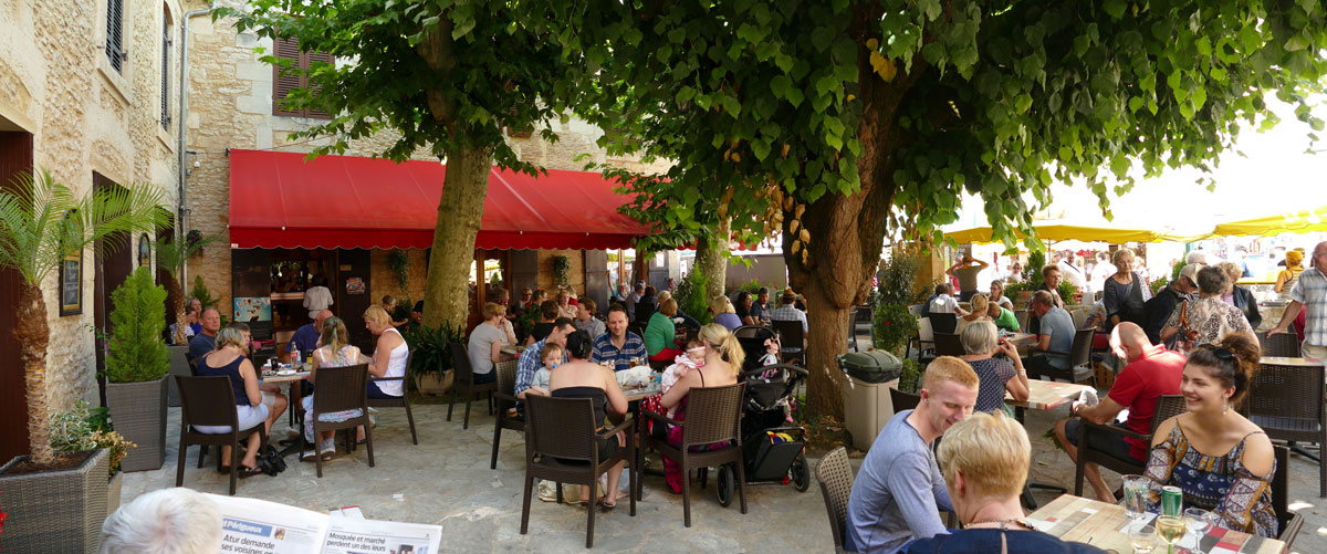 Hôtel de Paris - La terrasse
