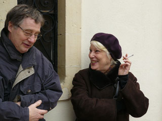 Alain Bordes et Bernadette Lafont