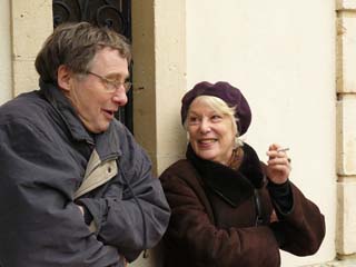 Alain Bordes et Bernadette Lafont