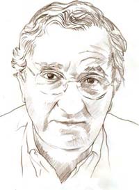 Gérard Fayolle dessiné par Jacques Saraben Gérard Fayolle dessiné par Jacques Saraben