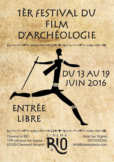1er Festival du Film d'Archéologie de Clermont-Ferrand