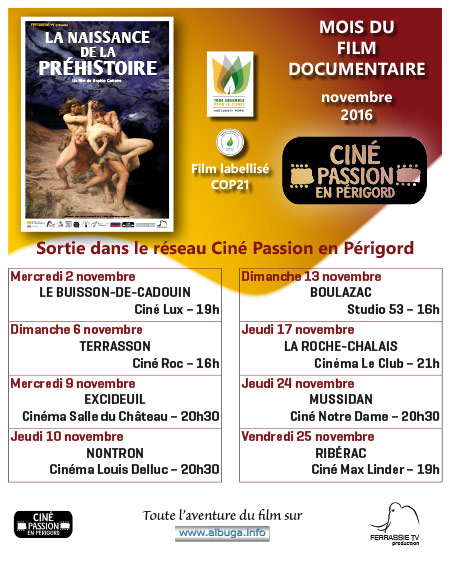 Projections - La Naissance de la Préhistoire