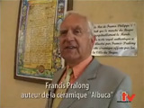 Francis Pralong, auteur de la c�ramique